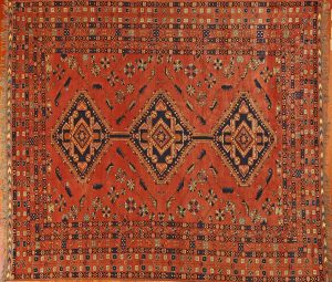 Today, Afghan rugs aren't always made - in fact - in Afghanistan. Tracking the pedigree and verifying the construction of Oriental rugs is one of the many things Mansour does better than anyone else